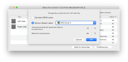 How To Use Mac Fan Control App